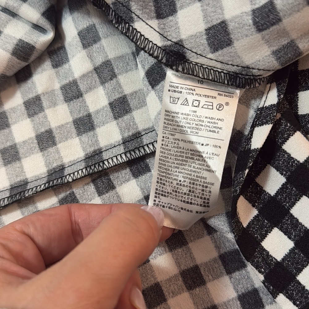 Banana Republic Checkered Midi Skirt - Picture 5 of 6